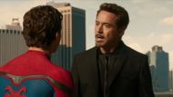 Tony Stark and Peter Parker in Spider-Man: Homecoming (Image via Disney+)